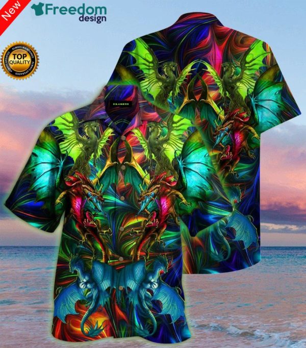 Amazing Dragon Hawaiian Shirt | Unisex