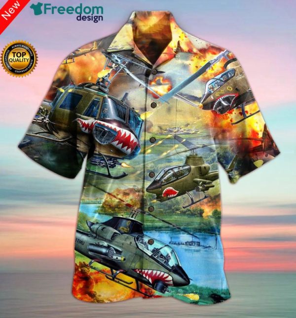 Helicopter Hawaiian Shirt | Unisex