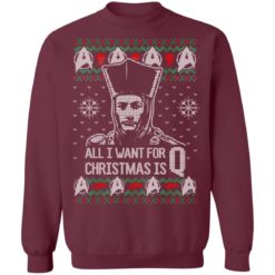 redirect09262021100933 1 1 247x247px All I Want For Christmas is Q Star Trek Sweatshirt