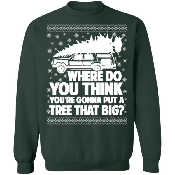 redirect09262021100934 3 600x600px Where Do You Think You're Gonna Put A Tree That Big Chrismas Shirt