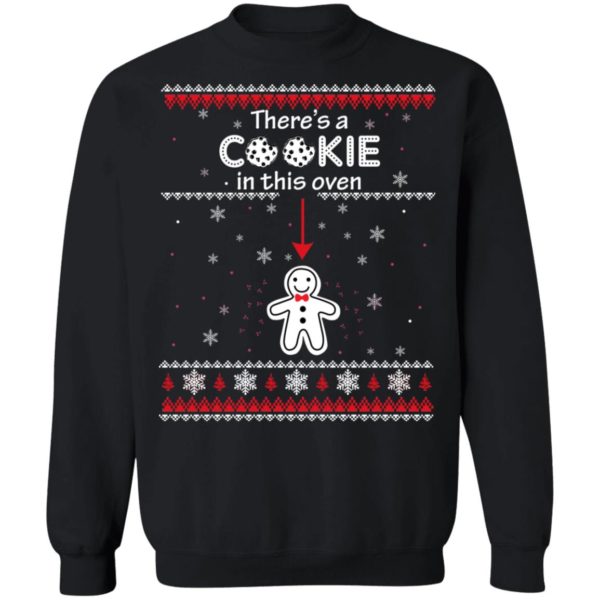 redirect10092021041059 4 600x600px Christmas Couple There's A Cookie In This Oven Shirt