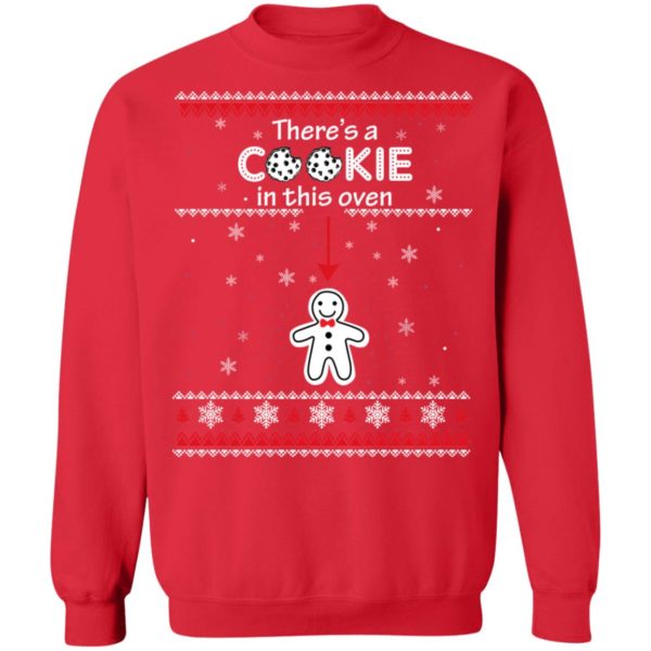 redirect10092021041059 7 600x600px Christmas Couple There's A Cookie In This Oven Shirt