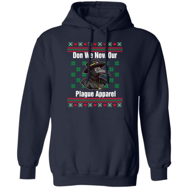 redirect10112021121017 1 600x600px Plague Doctor Don We Now Our Plague Apparel Christmas Sweatshirt