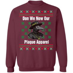 redirect10112021121017 5 247x247px Plague Doctor Don We Now Our Plague Apparel Christmas Sweatshirt