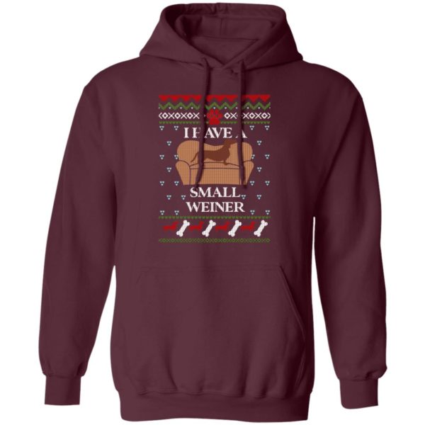 redirect10252021131009 1 600x600px I Have A Small Weiner Dachshund & Chair Christmas Shirt