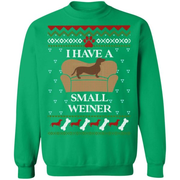 redirect10252021131009 6 600x600px I Have A Small Weiner Dachshund & Chair Christmas Shirt
