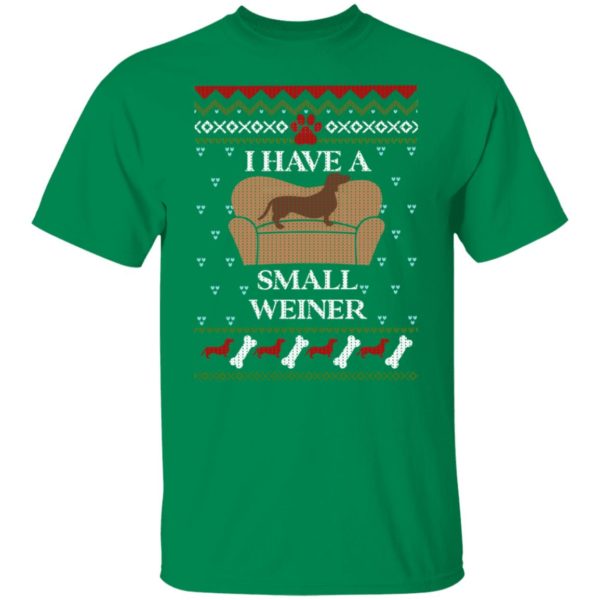 redirect10252021131009 9 600x600px I Have A Small Weiner Dachshund & Chair Christmas Shirt