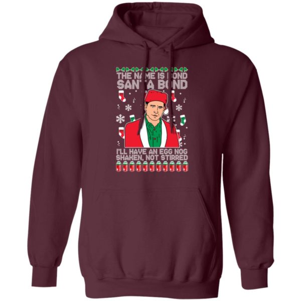 redirect10252021131039 1 600x600px Christmas Sweater Michael Scott Santa Bond Sweatshirt
