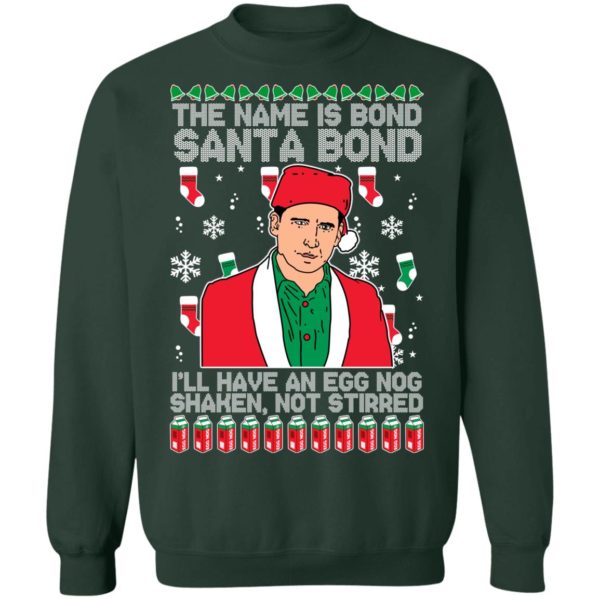 redirect10252021131039 4 600x600px Christmas Sweater Michael Scott Santa Bond Sweatshirt