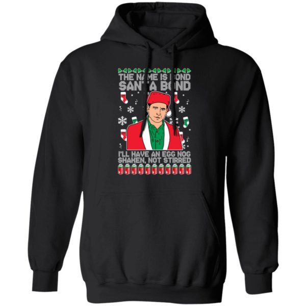redirect10252021131039 600x600px Christmas Sweater Michael Scott Santa Bond Sweatshirt
