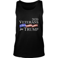 2020 Veterans For Trump Tank Top