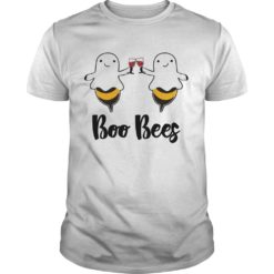 Boo Bees Drink Wine Halloween Shirt
