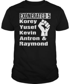 Central Park 5, Exonerated Five T - Shirt