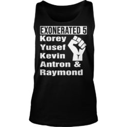 Central Park 5, Exonerated Five Tank Top