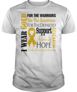 Childhood Cancer Awareness Gold for a Child Fight Shirt