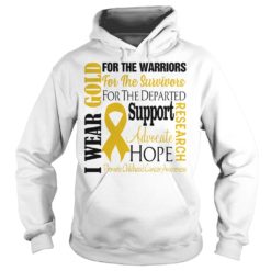 Childhood Cancer Awareness Gold for a Child Fight Shirt Hoodies