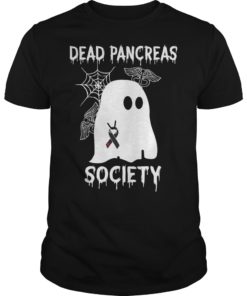 Dead Pancreas Society Ghost Halloween Shirt