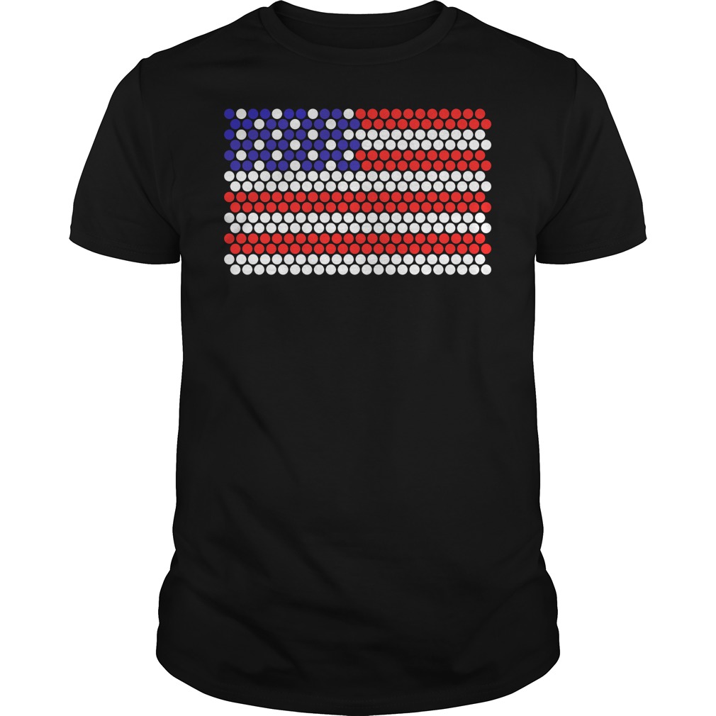 Dot Day American Flag Shirt