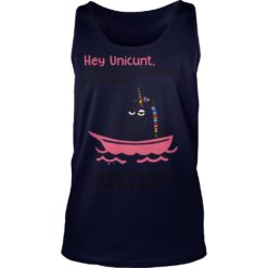 Hey Unicunt Why don't you climb in your Dauche Canoe tank top