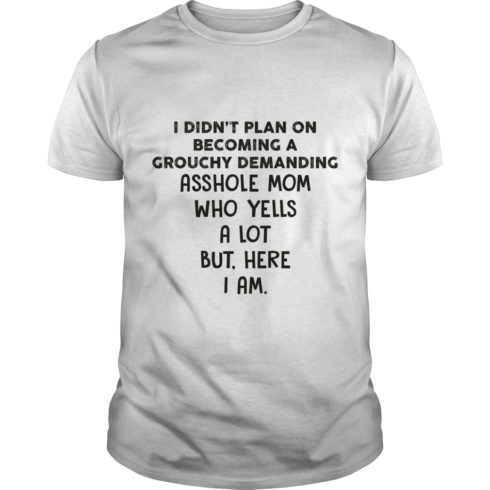 I DIDN'T PLAN ON BECOMING A GROUCHY DEMANDING T - Shirt