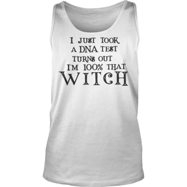 I'm 100 Percent With That Witch Halloween Shirt Tank Top