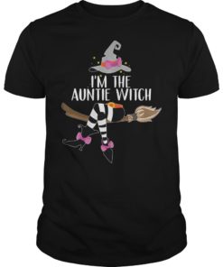 I’m The Auntie Witch Halloween Shirt