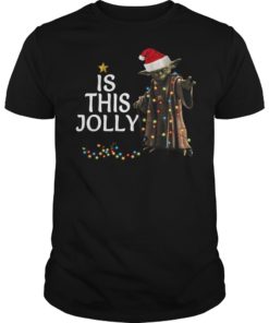 Is This Jolly Enough Christmas Yoda Santa Shirt