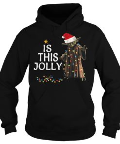 Is This Jolly Enough Christmas Yoda Santa Shirt Hoodies