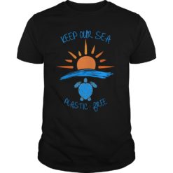 Keep Our Sea Plastic Free Turtle