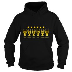 Liverpool 6 Cups Of Champions Hoodies