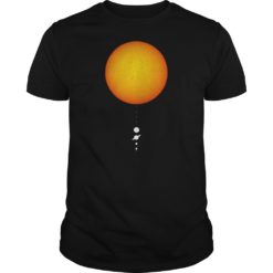 Minimal Solar System Shirt