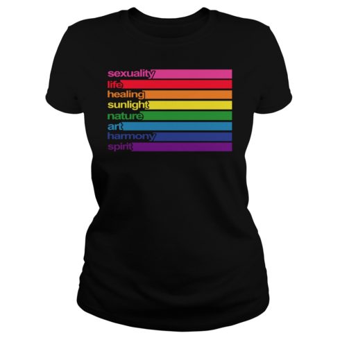 Pride Meaning of Rainbow Colors LGBT Ladies