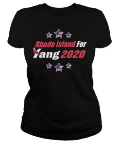 RI Rhode Island For Yang 2020 Shirt Ladies