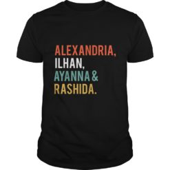 SQUAD Alexandria Ilhan Ayanna Rashida Women in Congress Shirt