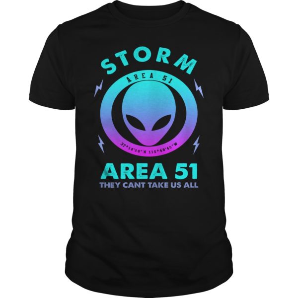 Storm Area 51 Funny Alien Shirt