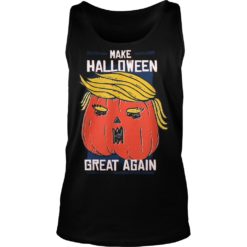 Trumpkin Trump Pumpkin Humorous Halloween Shirt Tank Top