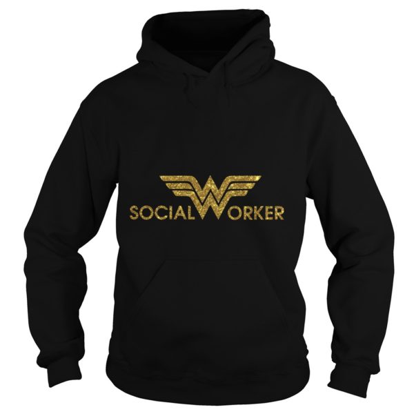 Wonder Woman Social Worker Hoodies