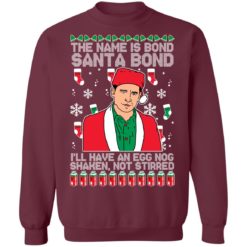 redirect11062021231122 5 247x247px Michael Scott The Name Is Bond Santa Bond Christmas Sweatshirt