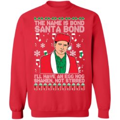 redirect11062021231122 7 247x247px Michael Scott The Name Is Bond Santa Bond Christmas Sweatshirt