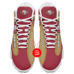 JXA2F280221 603b79c48da452F1614510698753 66964 large 510x510 1 247x247px Custom Name Shoes For Fans NFL San Francisco 49Ers Air Jordan Air Jordan 13