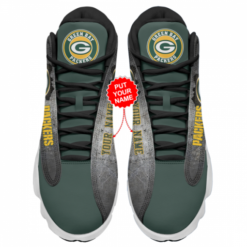 JXA2F280221 603b9bed8c4762F1614519451760 66661 large 510x510 1 247x247px Green Bay Packers Jordan 13 Personalized Name Shoes