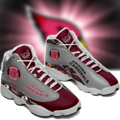 Arizona Cardinals Air Jordan 13 Shoes Version 2 - Men's Air Jordan 13 - White