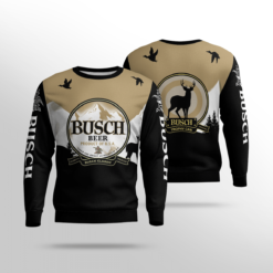 Busch Beer Trophy Cans All Over Print Shirts - 3D Sweatshirt - Black