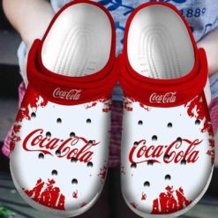 Coca Cola Clog Comfortable For Mens Womens - Clog Shoes - White