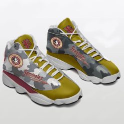 Florida State Seminoles Football Team Air Jordan 13 Shoes - Men's Air Jordan 13 - Gray