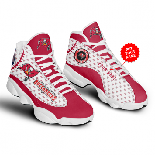 Tampa Bay Buccaneers Custom Name Air Jordan 11 Sneaker Shoes For Sport Fans  - Banantees