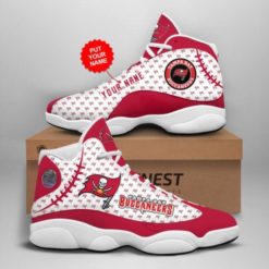 For Fans Tampa Bay Buccaneers Jordan 13 Shoes - Women's Air Jordan 13 - Red