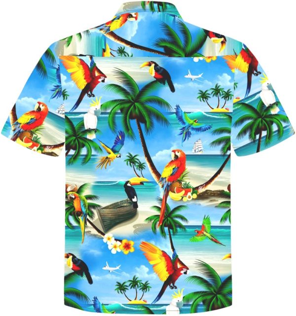 il 794xN.3427836813 q9ic 600x641px Parrots Island Funny Hawaiian Shirt