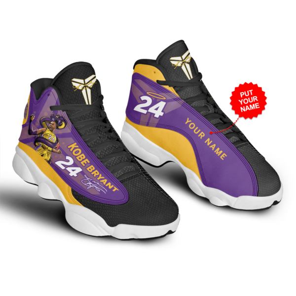 Kobe Bryant Fans Jordan 13 Shoes - Men's Air Jordan 13 - Purple