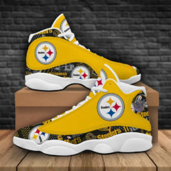 Men's Pittsburgh Steelers Limited Jordan 13 Shoes - Men's Air Jordan 13 - Yellow
